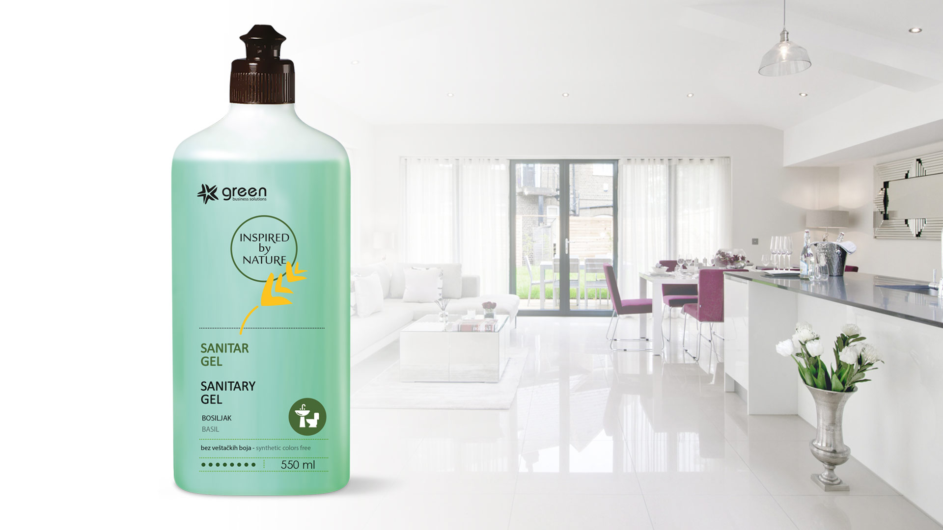 Sanitar gel - Green BSN